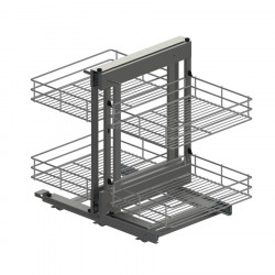 Волшебный уголок MAXIMA CLASSIC Corner Comfort 1000 правый, с доводчиком, графит, Rejs, WE31.0004.01.924